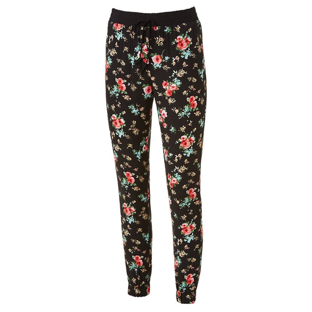 JOE B Floral Joggers